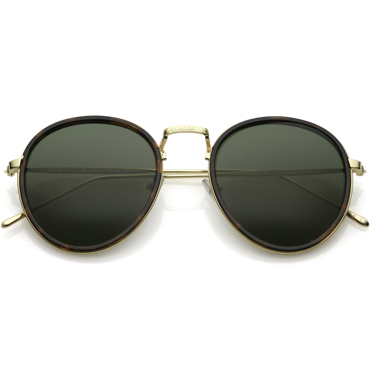 European Modern Indie Dapper Round Aviator Sunglasses C316