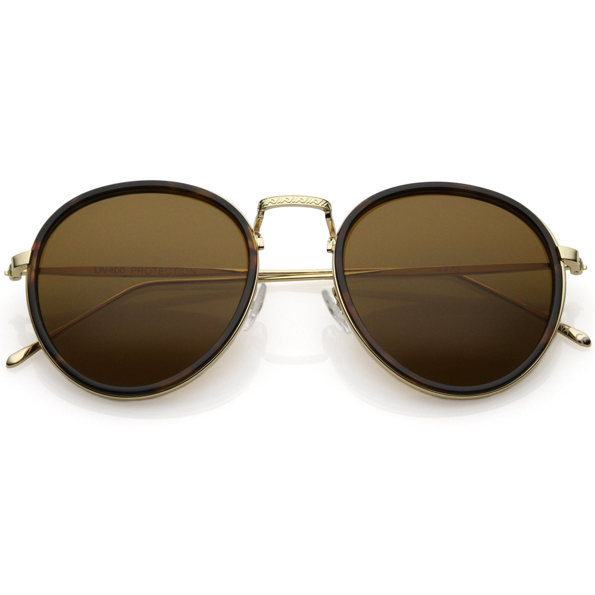 European Modern Indie Dapper Round Aviator Sunglasses C316