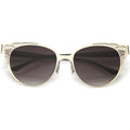 Women's Vintage Lace Design Gradient Lens Cat Eye Sunglasses C314
