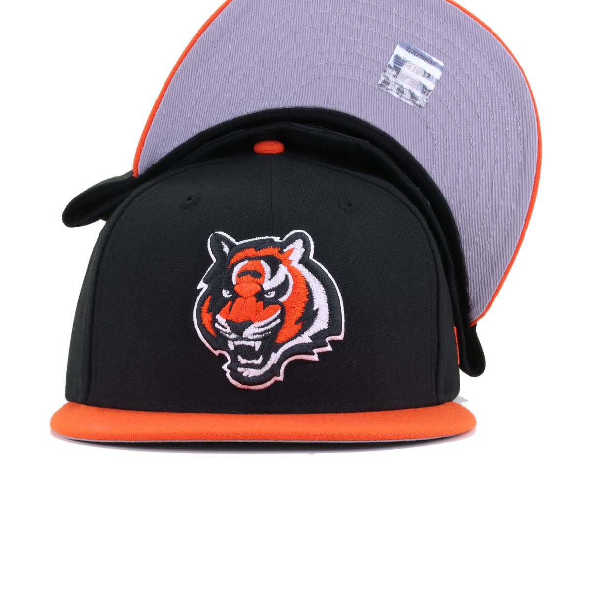 Cincinnati Bengals Black Orange New Era 59Fifty Fitted