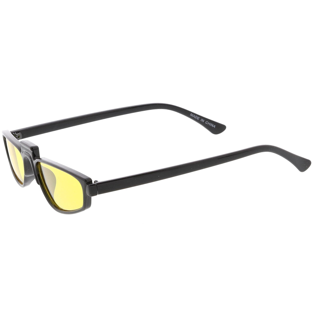 Women's 1990's Small Thin Retro Cat Eye Sunglasses C684