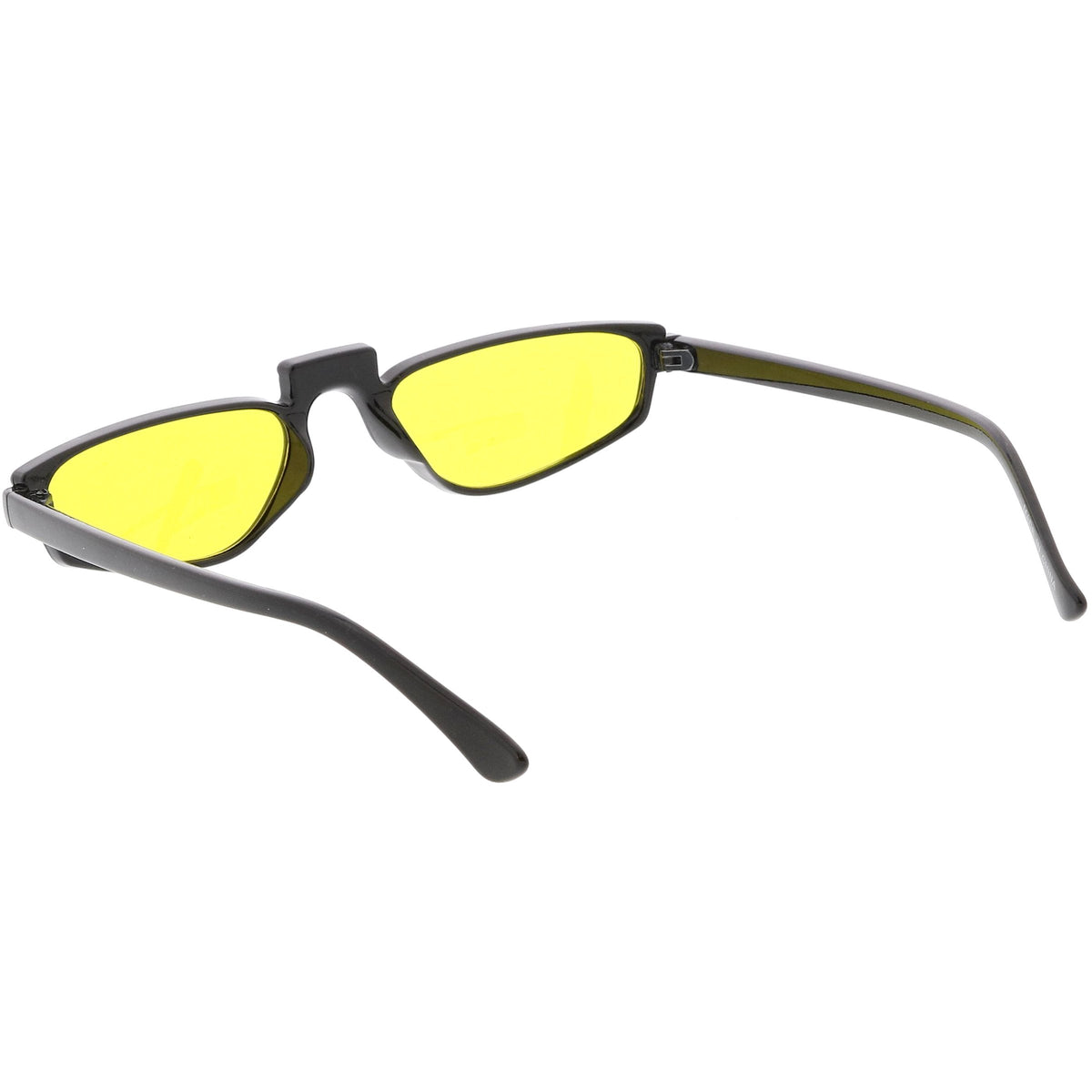 Women's 1990's Small Thin Retro Cat Eye Sunglasses C684