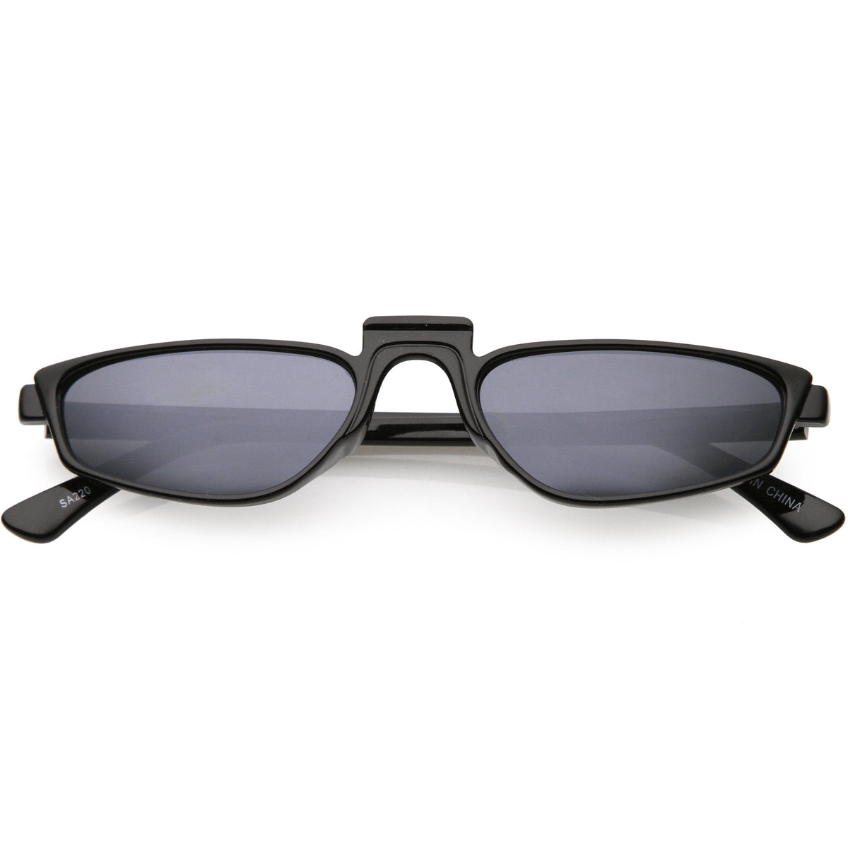 Women's 1990's Small Thin Retro Cat Eye Sunglasses C684