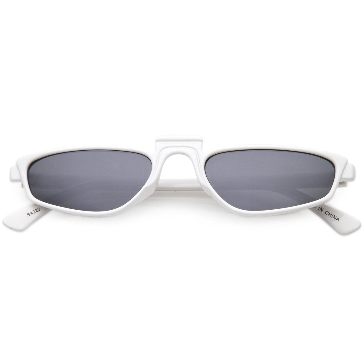 Women's 1990's Small Thin Retro Cat Eye Sunglasses C684