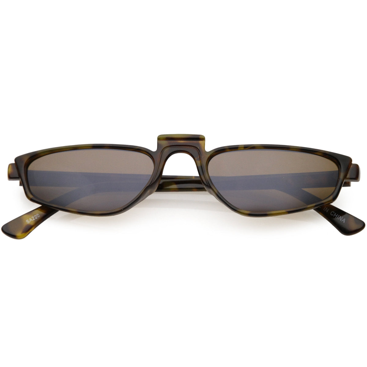 Women's 1990's Small Thin Retro Cat Eye Sunglasses C684