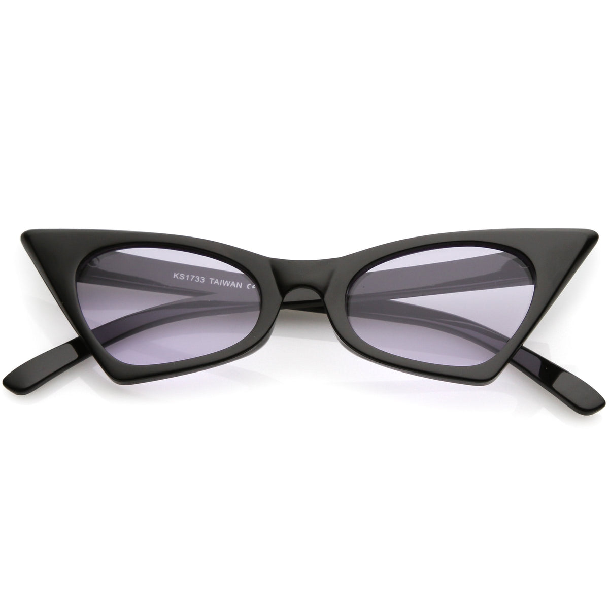 Retro 1950's Geometric High Pointed Cat Eye Sunglasses C492
