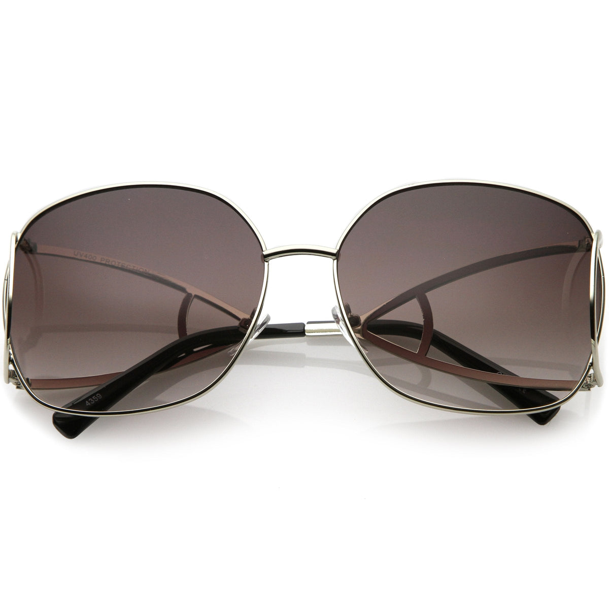 Oversize Women's High End Fashion Metal Sunglasses C156