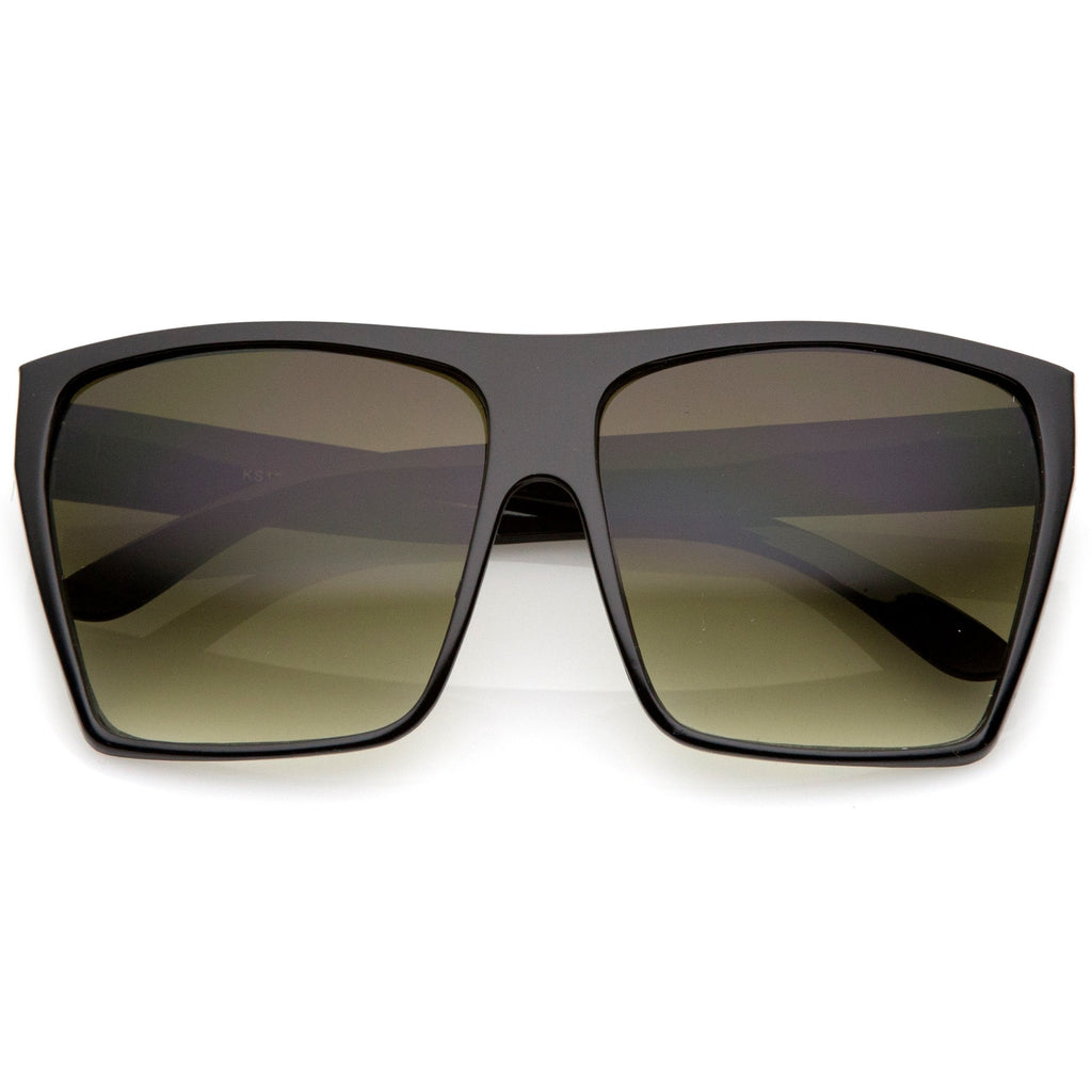 Retro Oversize Square Gradient Lens Sunglasses A554