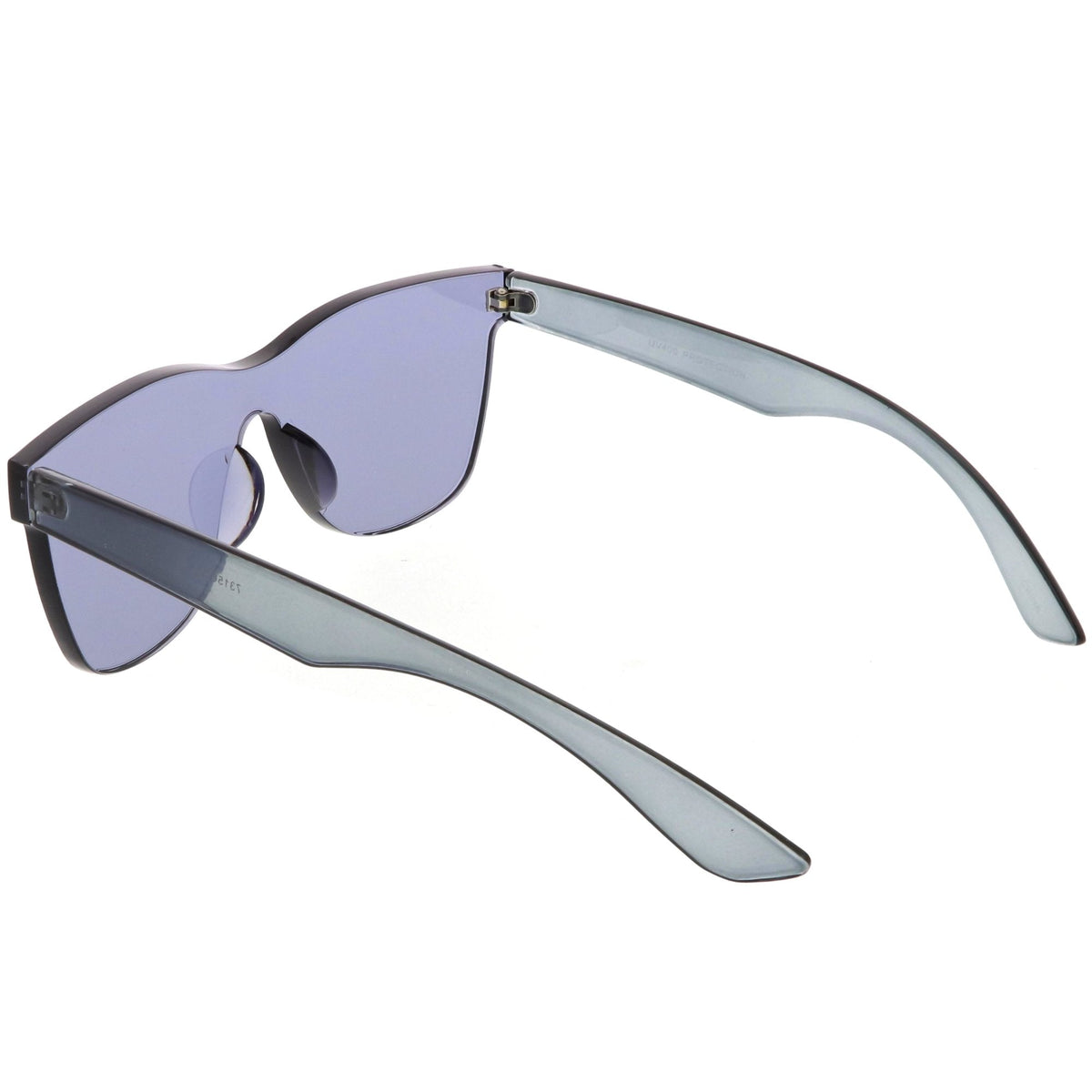 Retro Modern Rimless Horned Rim Mono Block PC Sunglasses C463