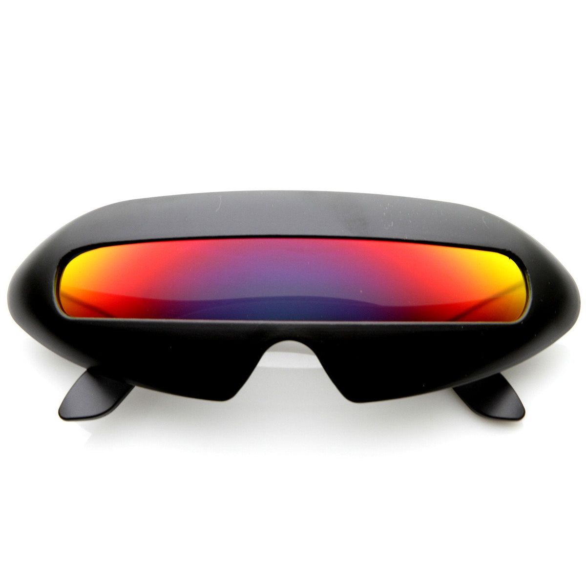 Retro Futuristic Novelty Space Cadet Shield Sunglasses 8125