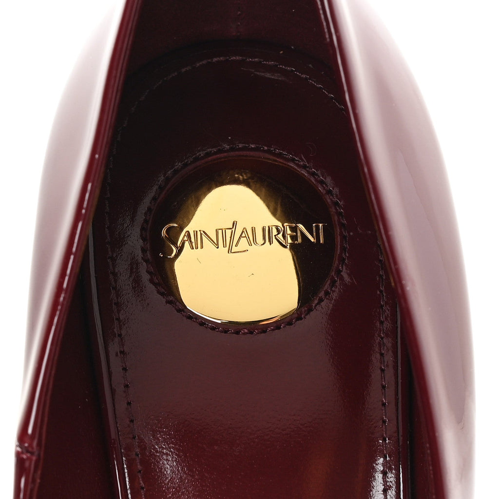 Vernice Seta Soft Norma 90 Pumps 39 Grenat
