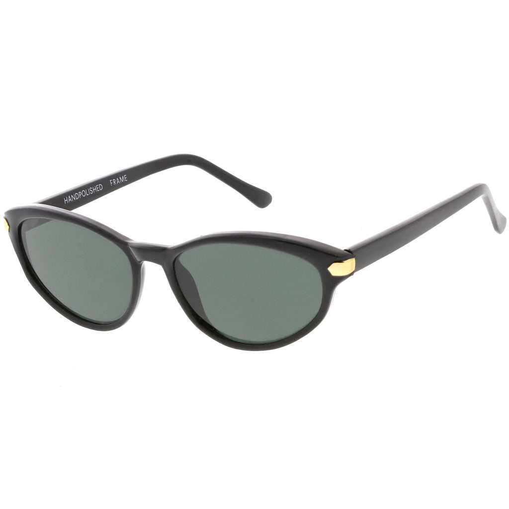 True Vintage Small Oval Cat Eye Indie Sunglasses C647
