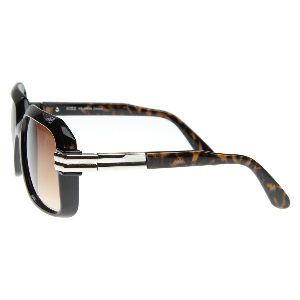 Retro Hip Hop Fashion Square Aviator Sunglasses 8148