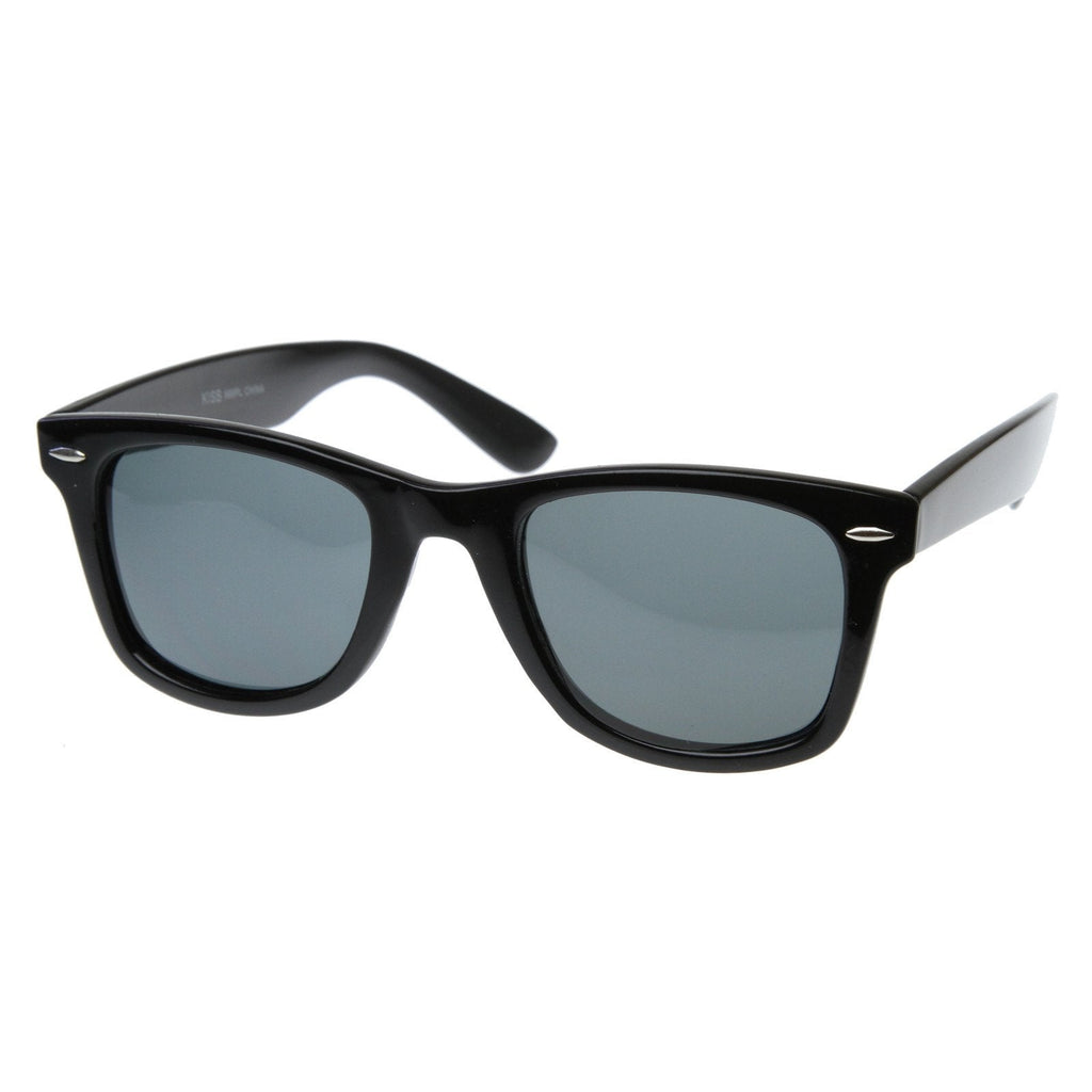 Classic Retro Polarized Lens Horned Rim Sunglasses 6107 52mm