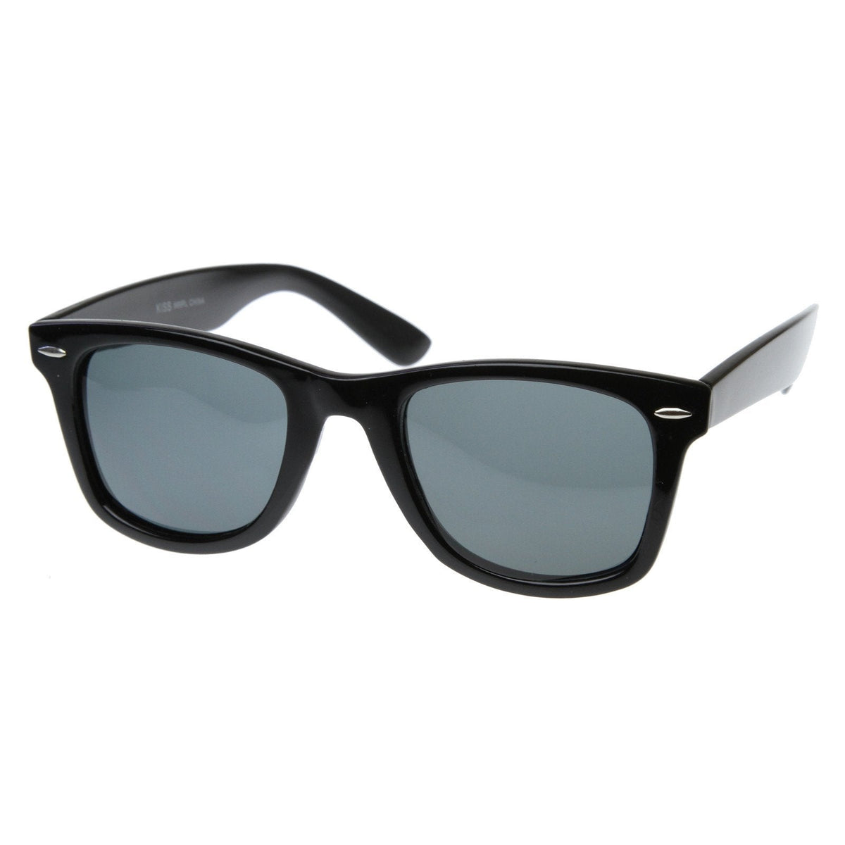 Classic Retro Polarized Lens Horned Rim Sunglasses 6107 52mm