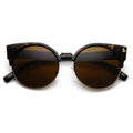 Vintage Indie Round Circle Cat Eye Sunglasses 8785