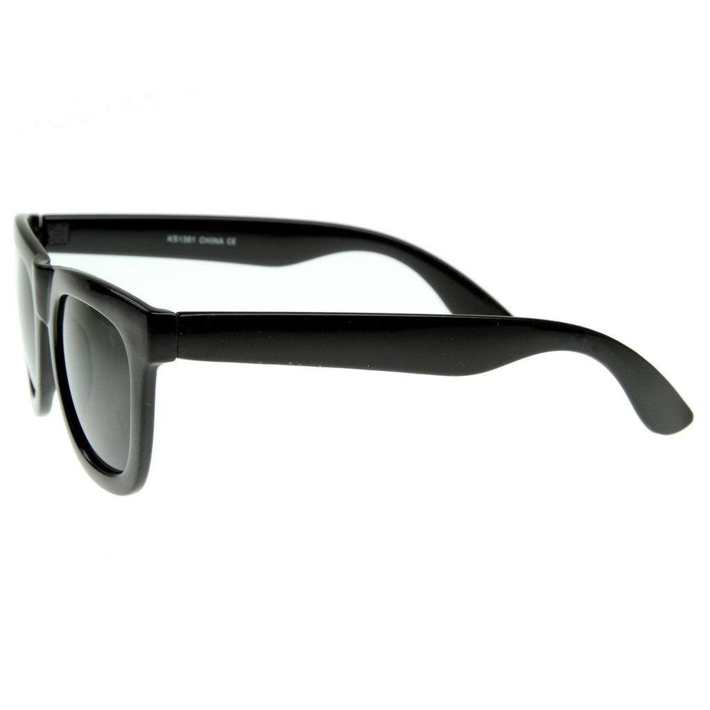 Designer Super Retro Thick Frame Indie Horned Rim Sunglasses 8164