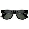 Designer Super Retro Thick Frame Indie Horned Rim Sunglasses 8164