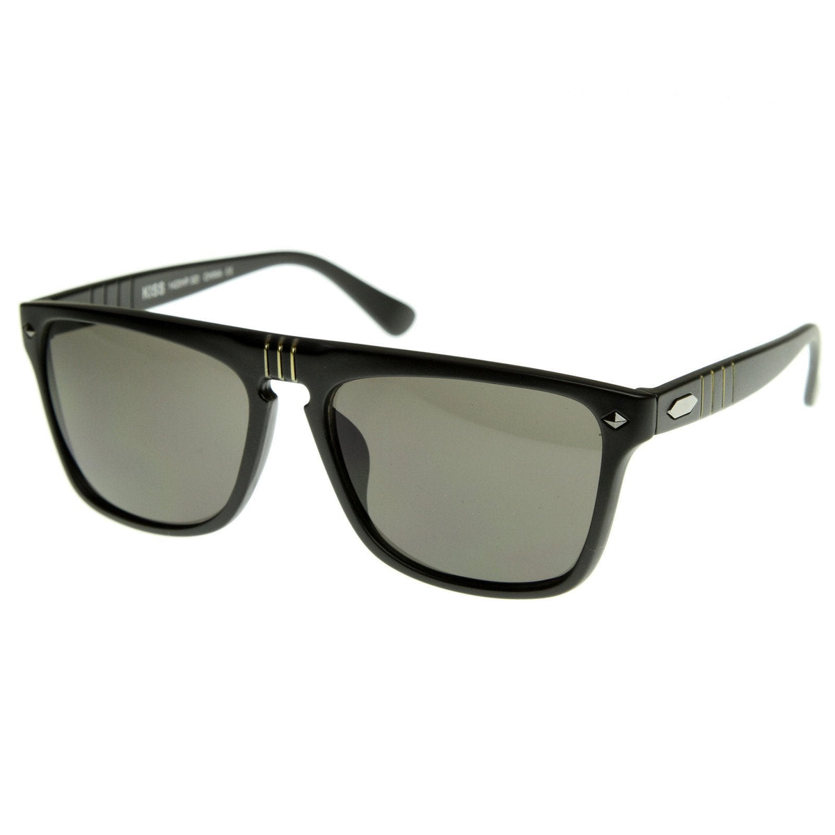 European Mens Designer Flat Top Dapper Sunglasses 8450