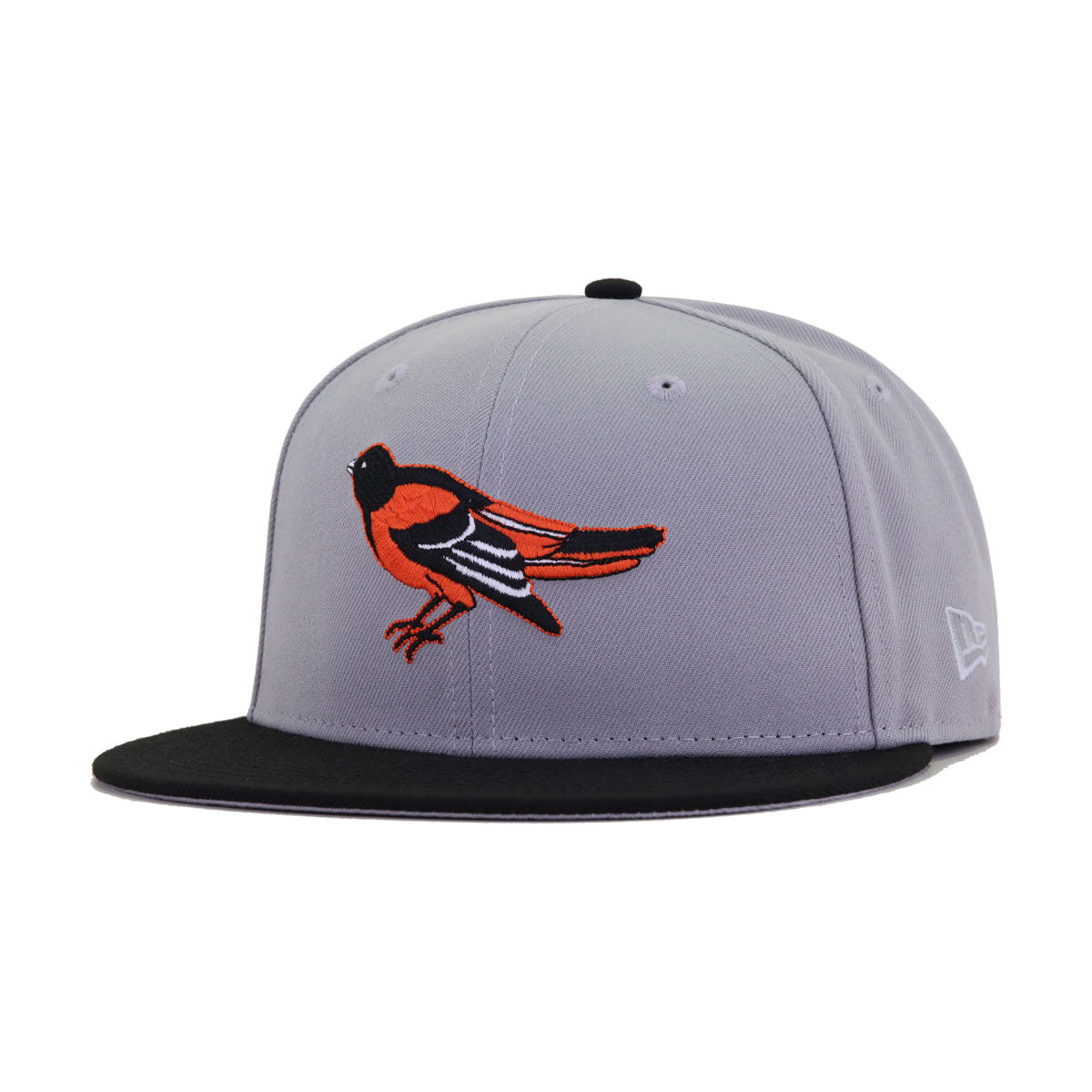 Baltimore Orioles Grey Black 1995 New Era 59Fifty Fitted