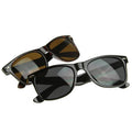 Standard Issue Classic Retro Horned Rim Sunglasses 8452 [2 Pack]