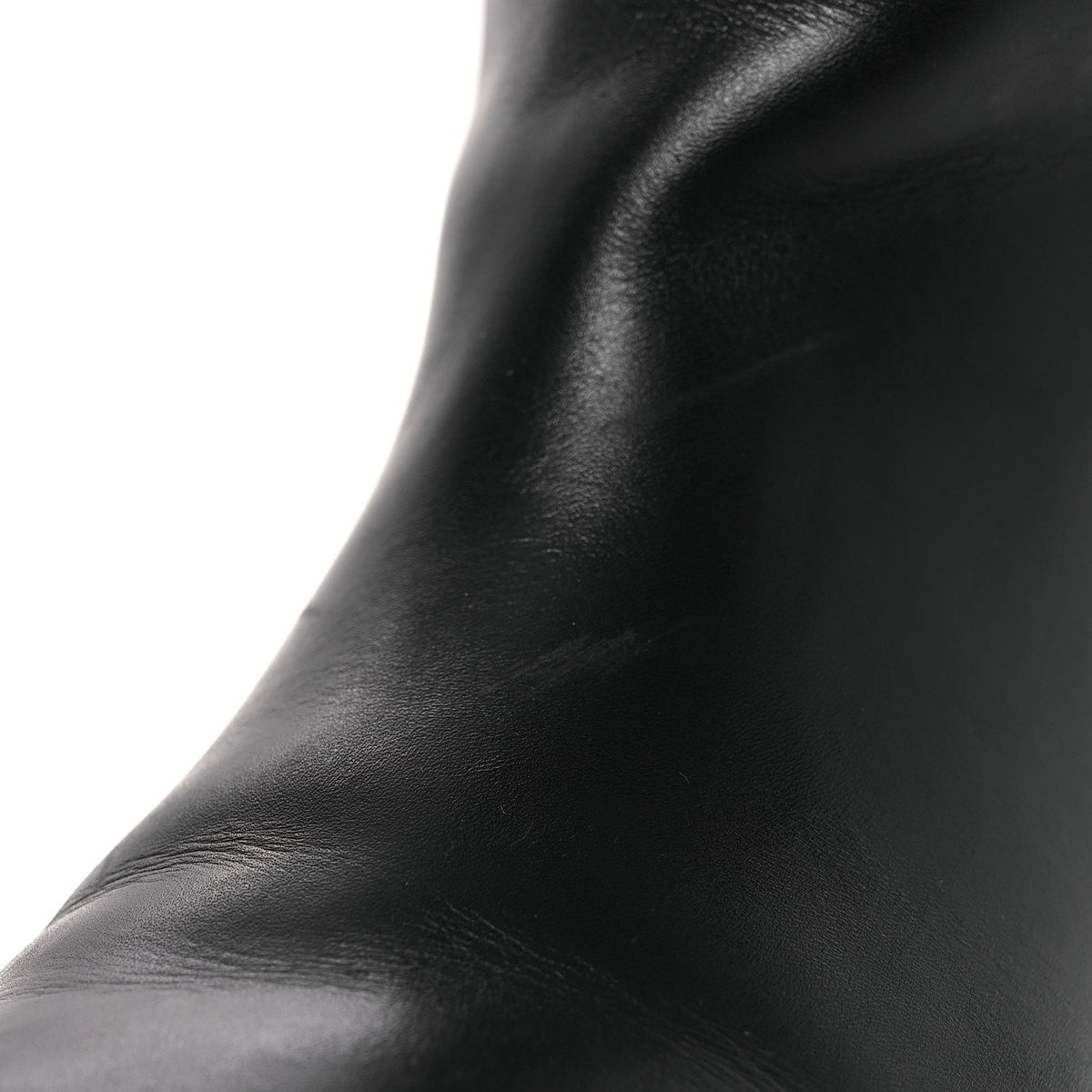 Guccissima Real Betis Glamour Calfskin Michelangelo Slim Horsebit Riding Boots 39.5 Black