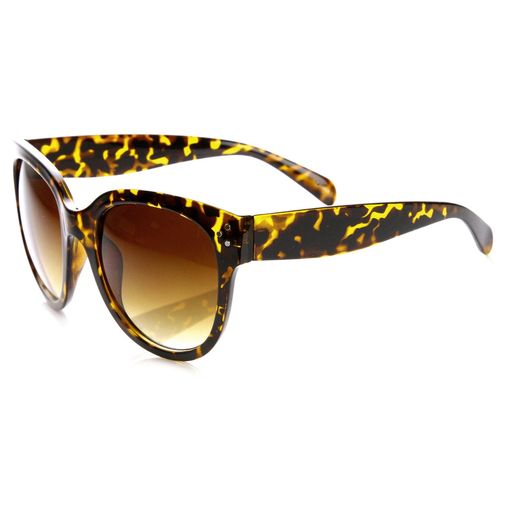 Oversize Womens Designer Cat Eye Sunglasses 8814