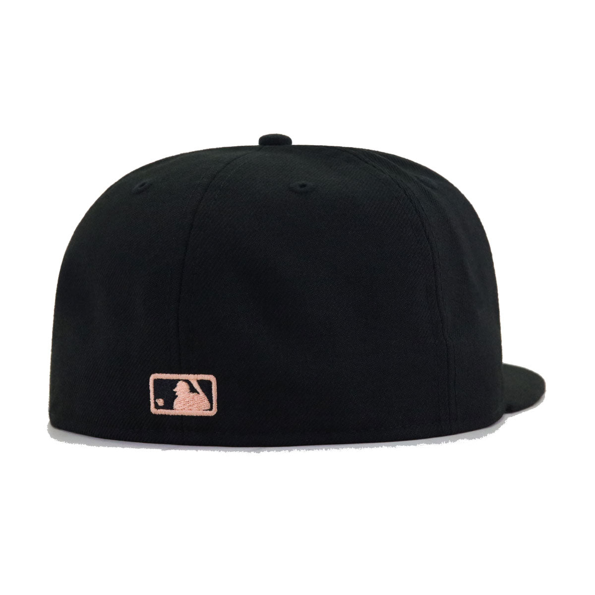 Atlanta Braves Black PEACH New Era 59Fifty Fitted