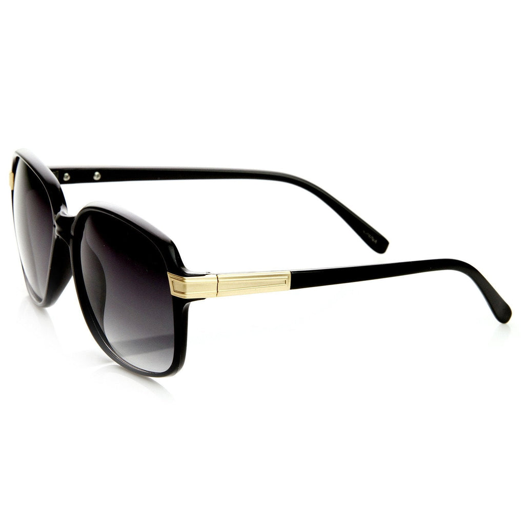 Retro European Square Fashion Womens Sunglasses 8828