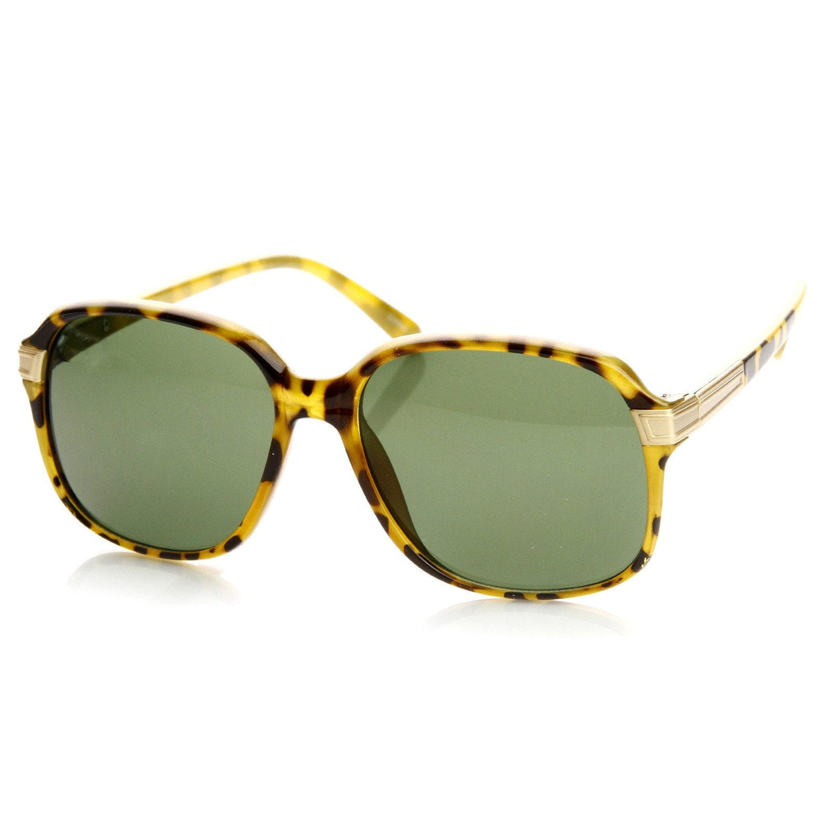 Retro European Square Fashion Womens Sunglasses 8828