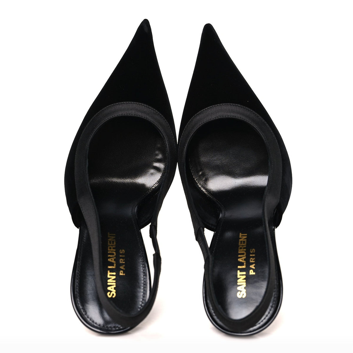 Velluto Master Raso Regale Victoire 115 Slingback Pumps 38.5