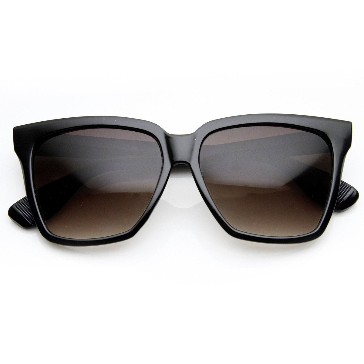 Womens Oversize Flat Top Cat Eye Designer Sunglasses 8967