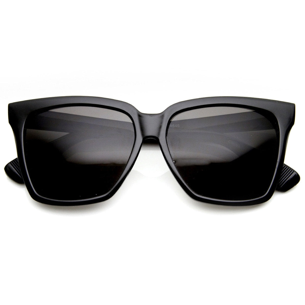 Womens Oversize Flat Top Cat Eye Designer Sunglasses 8967