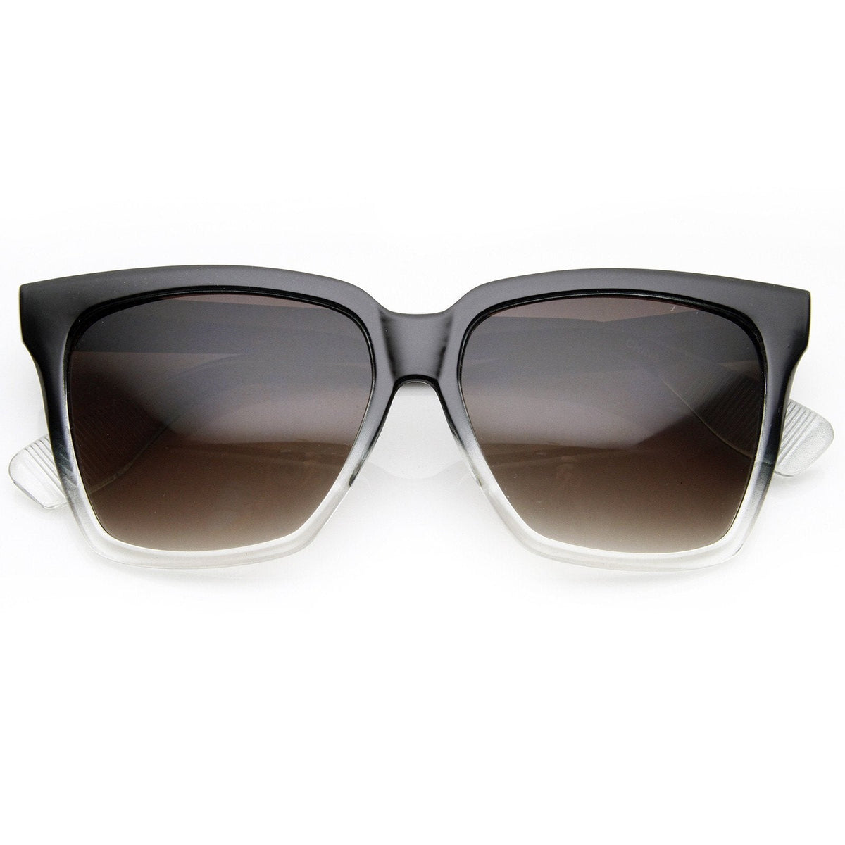 Womens Oversize Flat Top Cat Eye Designer Sunglasses 8967