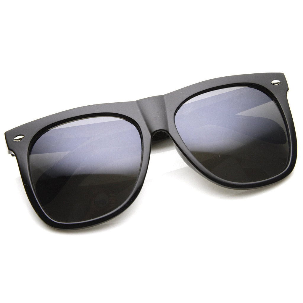 Oversize Retro Hipster Horned Rim Sunglasses 8889
