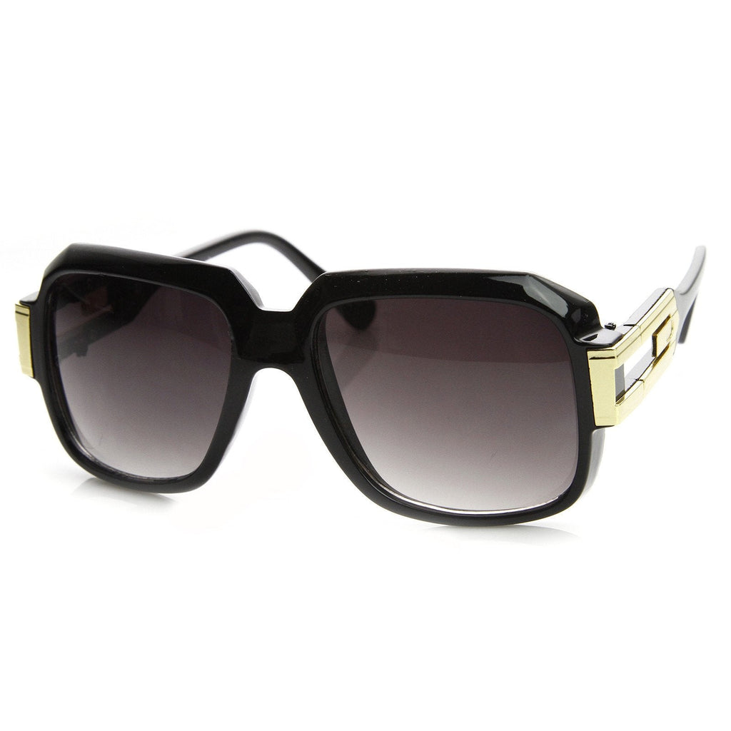 Hipster Large Square 80's Euro Aviator Sunglasses 8903