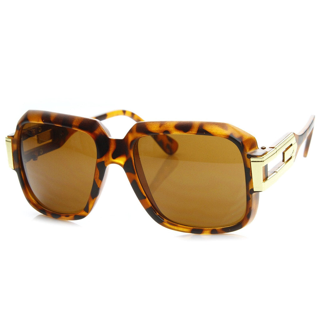 Hipster Large Square 80's Euro Aviator Sunglasses 8903
