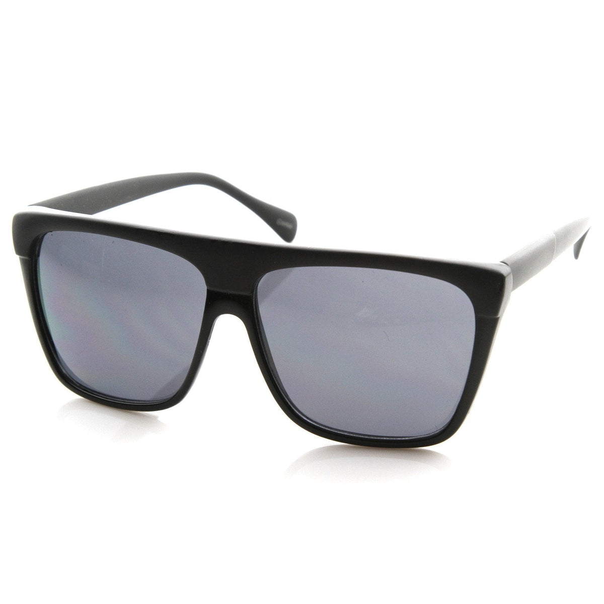 Super Retro Flat Top Mens Aviator Sunglasses 8604