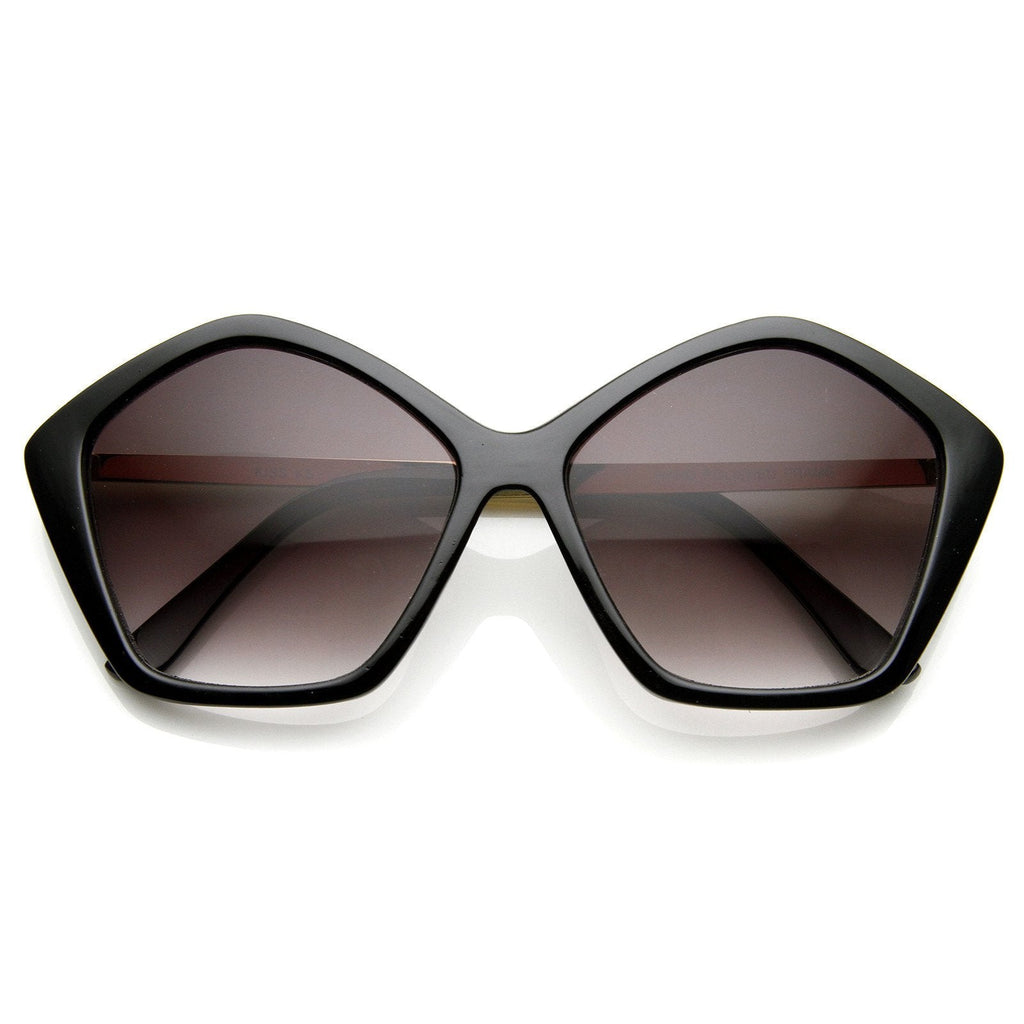 Retro Women's Sunglasses Fashion Geometric Shape Frame 8909