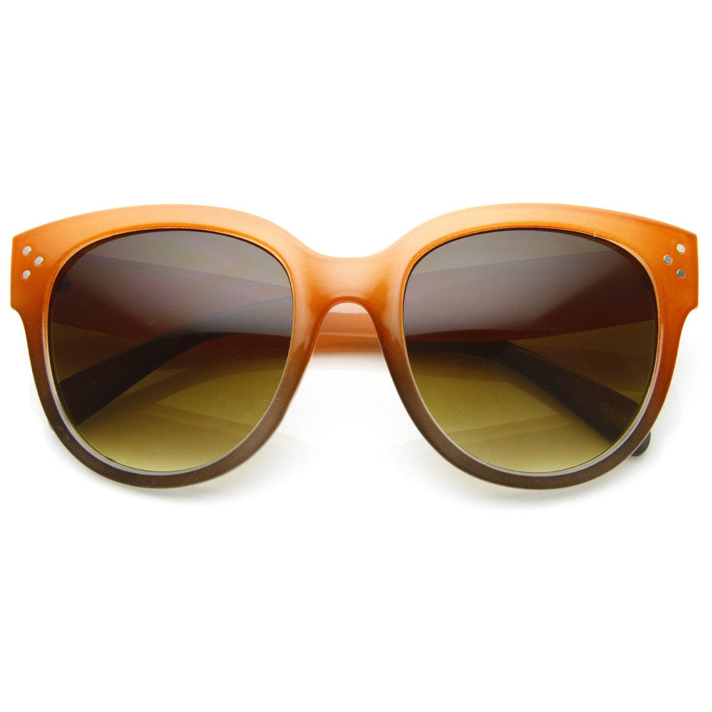 Womens Sunglasses Oversize Two Tone Shades 8917