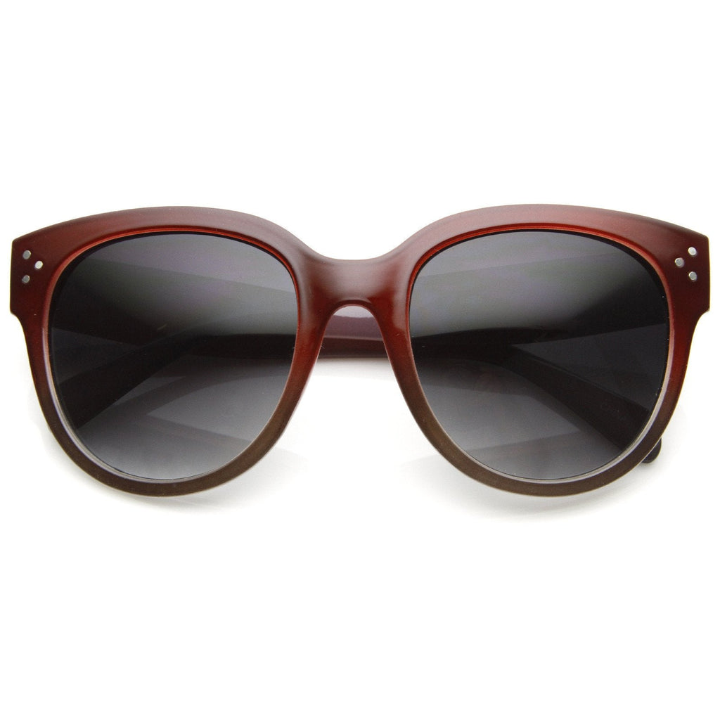 Womens Sunglasses Oversize Two Tone Shades 8917