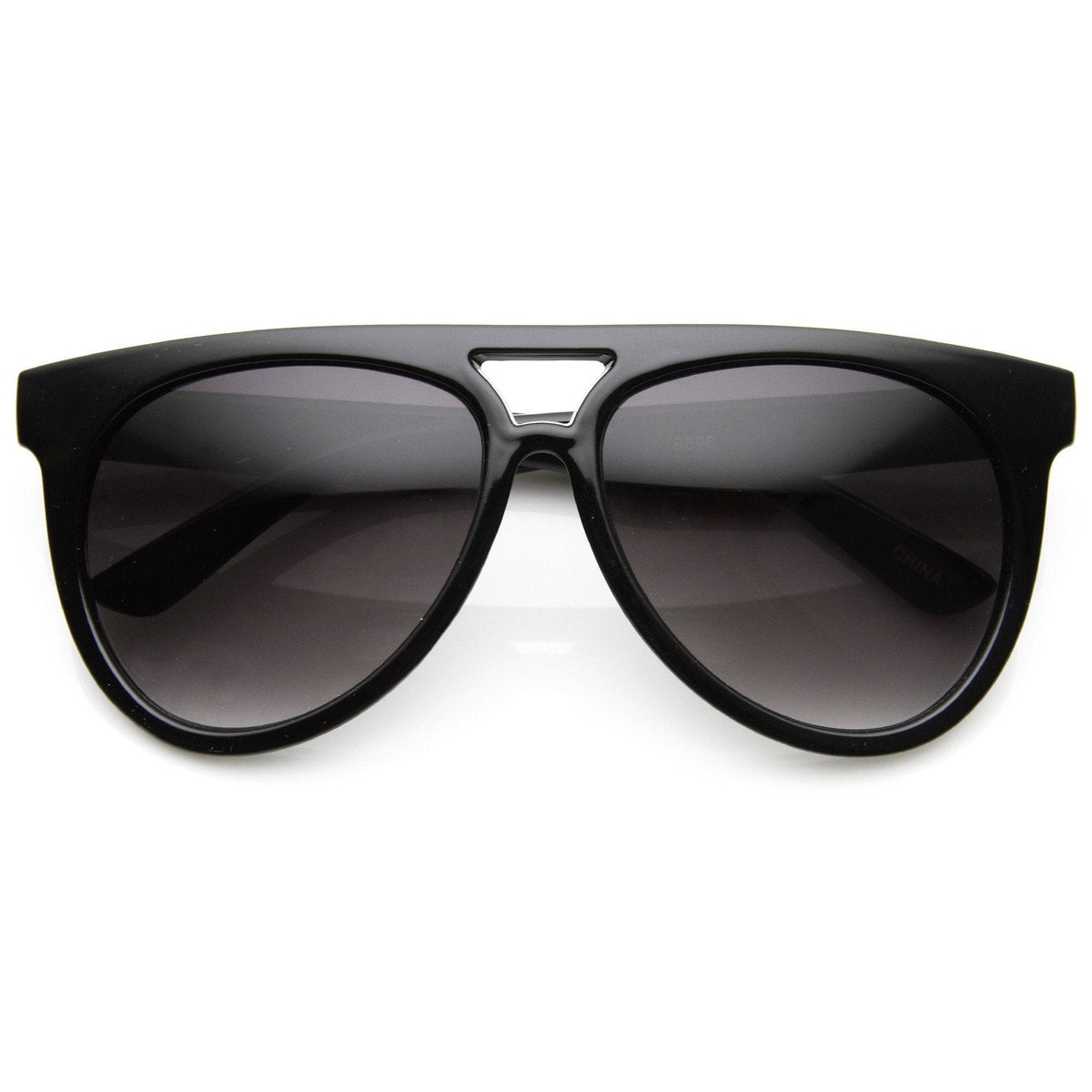 Retro Sunglasses Flat Top Oversize Aviators 8918
