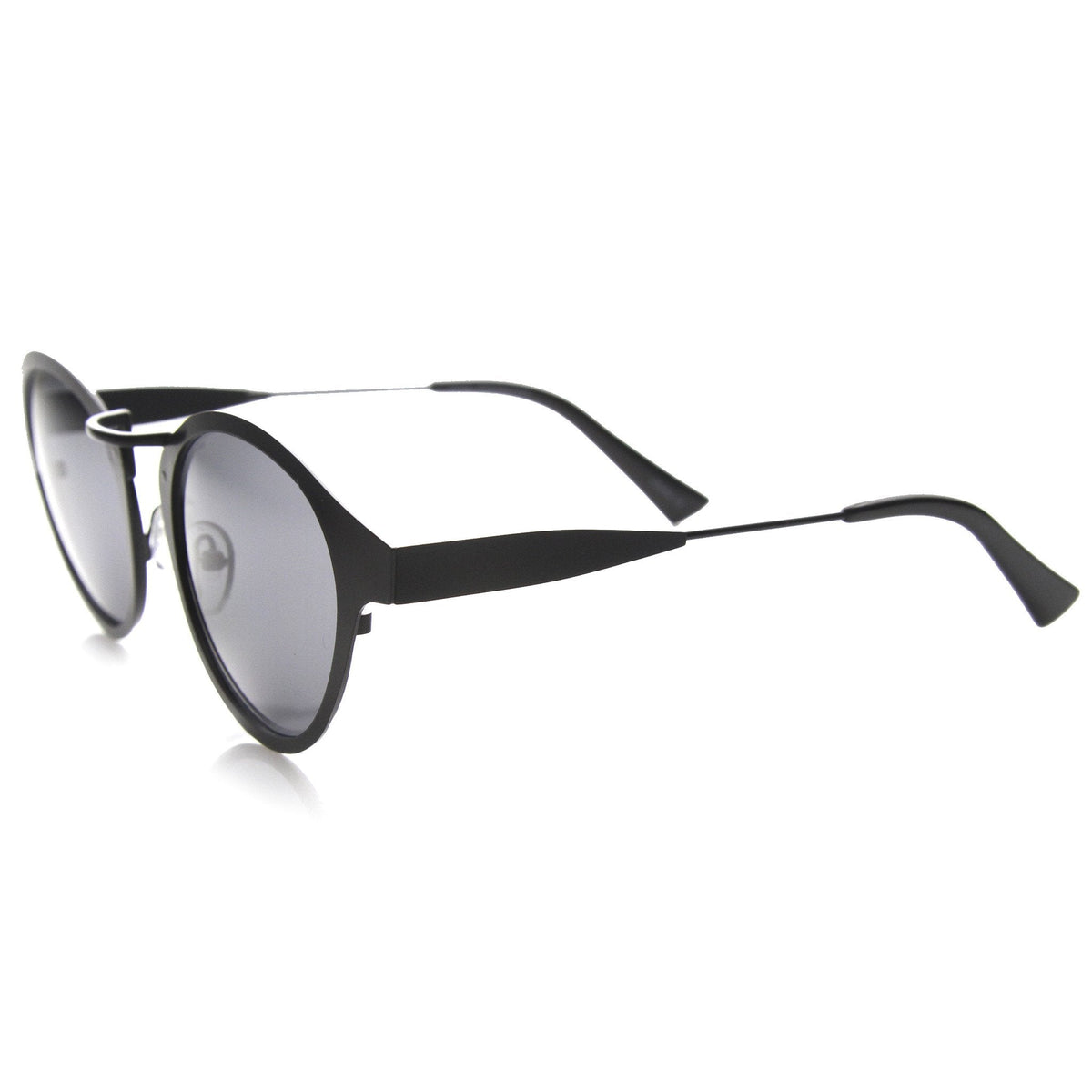 Dapper Indie Horned Rim Vintage Sunglasses 9736