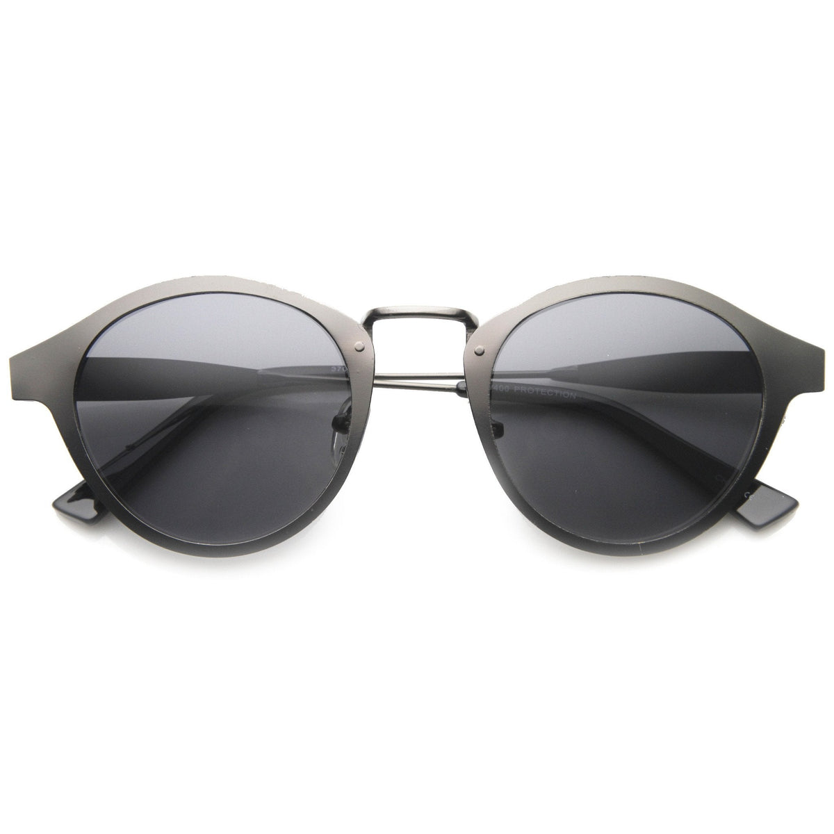 Dapper Indie Horned Rim Vintage Sunglasses 9736