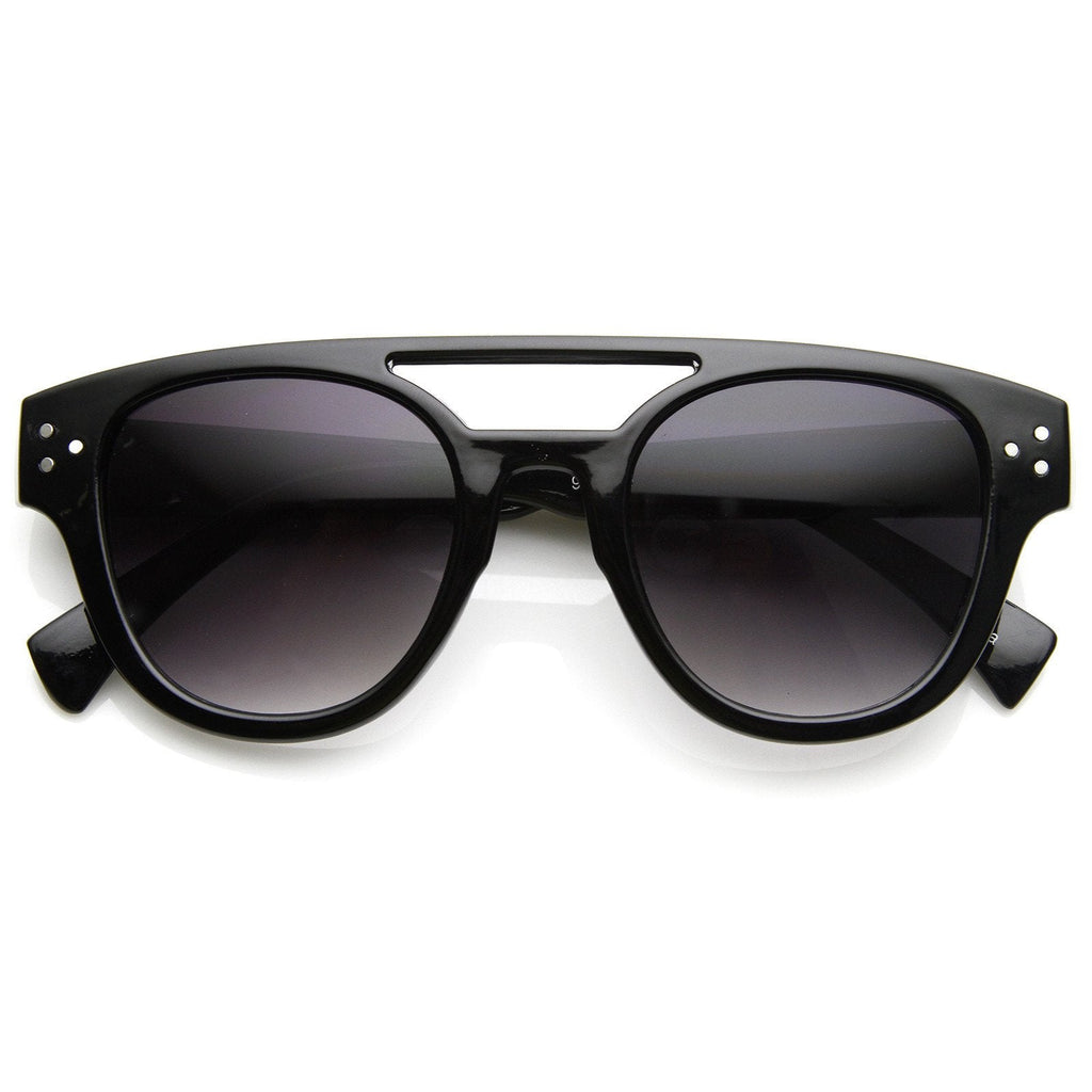 Retro European Fashion Cross Bar Aviator Sunglasses 8947