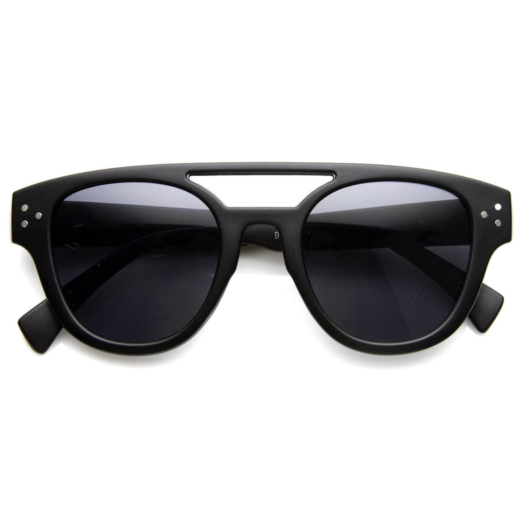 Retro European Fashion Cross Bar Aviator Sunglasses 8947