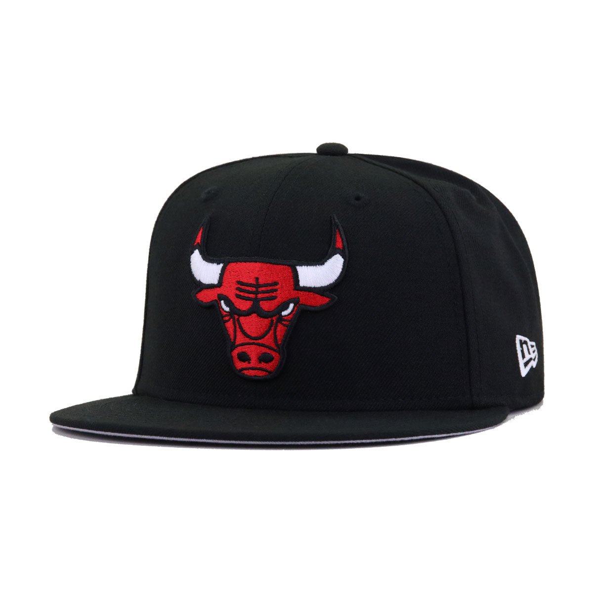 Chicago Bulls Black New Era 59Fifty Fitted