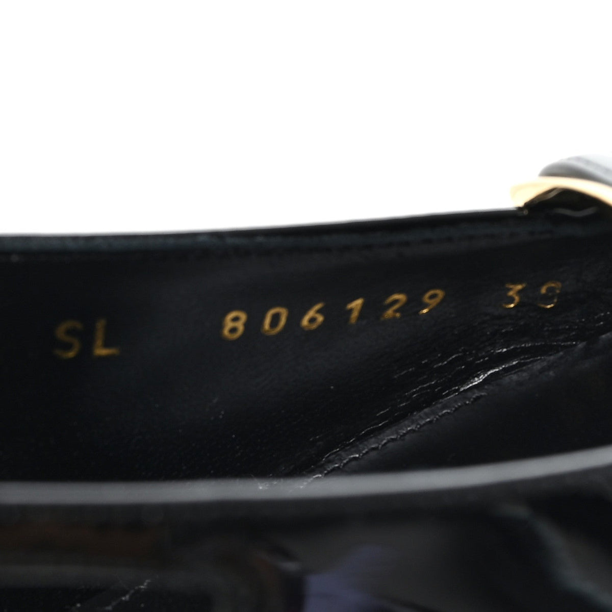 Patent Calfskin Jacqueline 75 Slingback Pumps 38 Black
