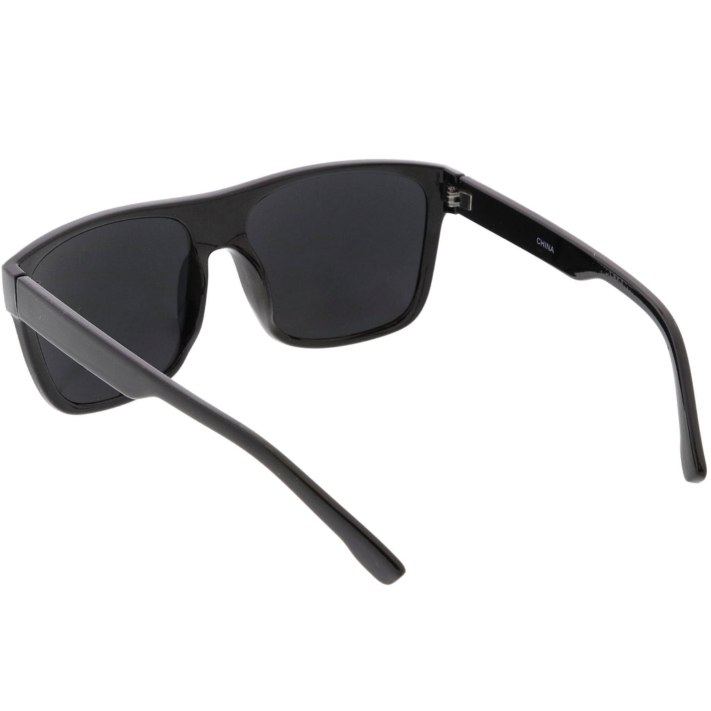 Men's Oversize Flat Top Sports Aviator Sunglasses C692