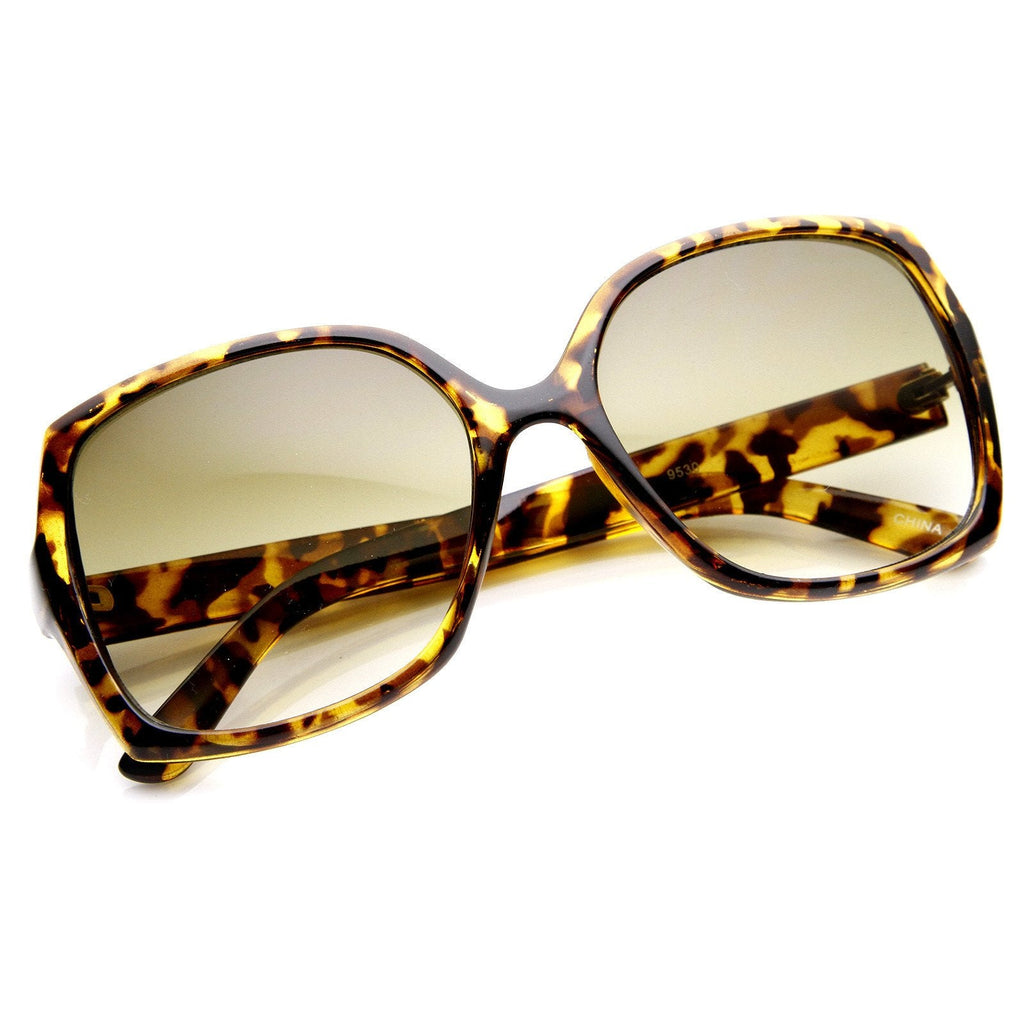 Womens Designer Inspired Square Frame Sunglasses 8951